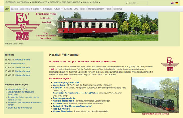 Museumseisenbahn Bruchhausen-Vilsen (DEV)